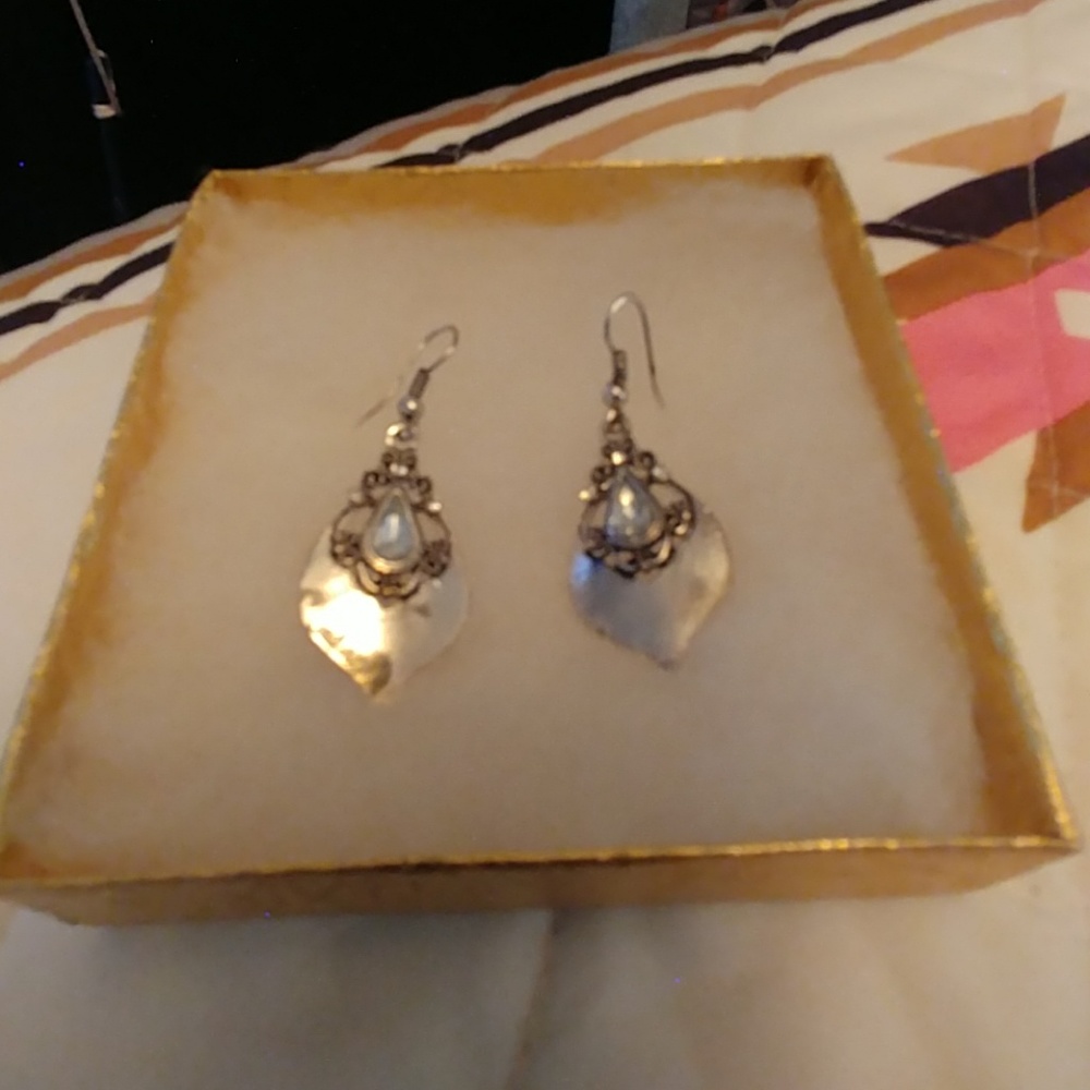 Silver 💐 hippie 💐 earrings